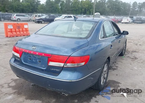 2009 Hyundai Azera Limited from USA, damaged, VIN KMHFC46F29A342475